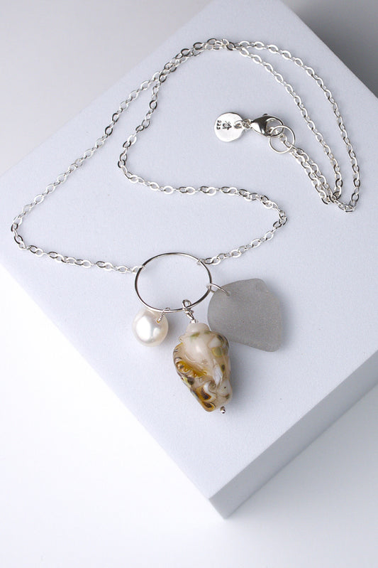 Tide & Treasure Pendant — Sandbar