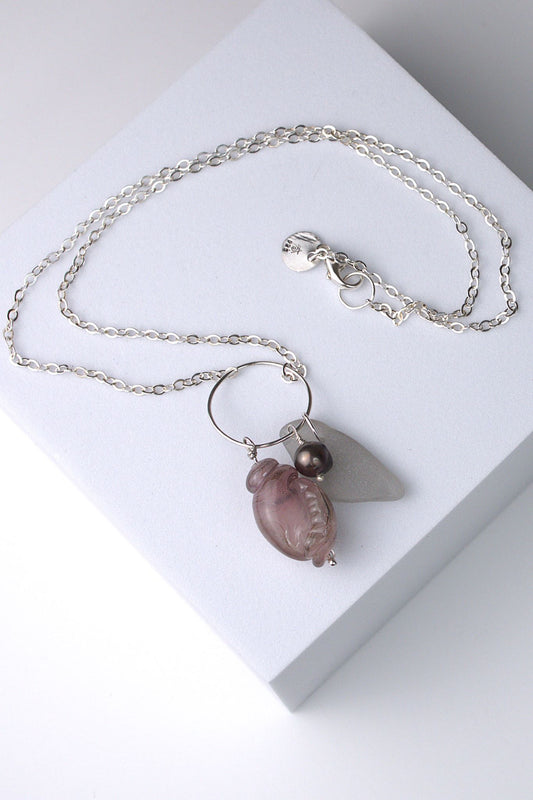 Tide & Treasure Pendant — Dusk