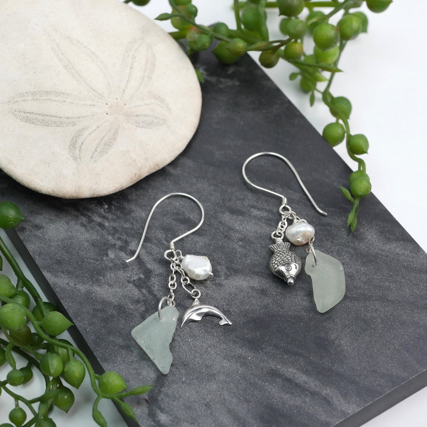 Tide & Treasure Earrings — Odd Couple