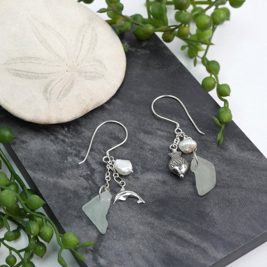 Tide & Treasure Earrings — Odd Couple