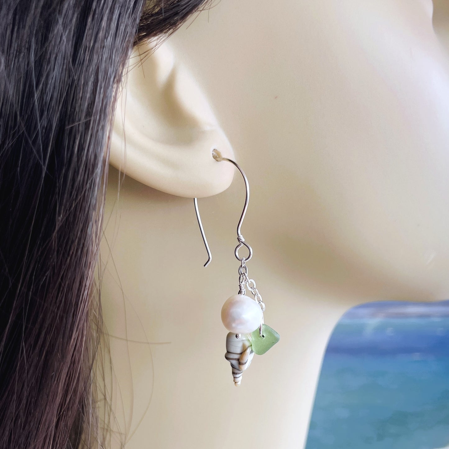 Tide & Treasure Earrings — Sea Kelp