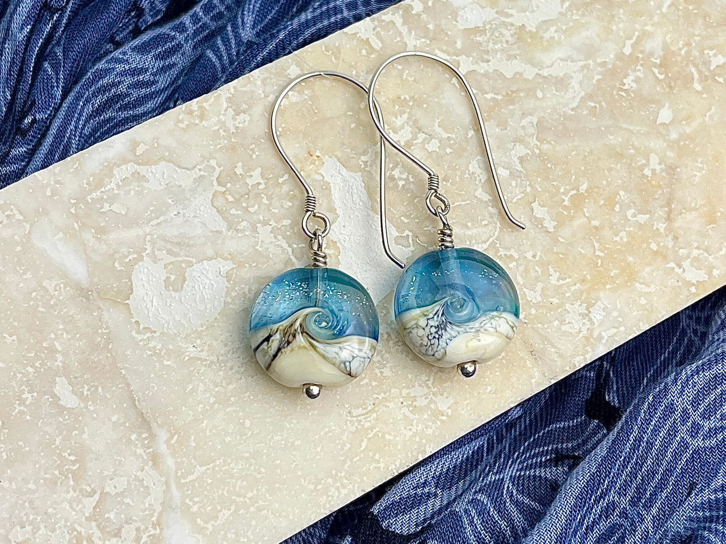 Ocean Waves Earrings