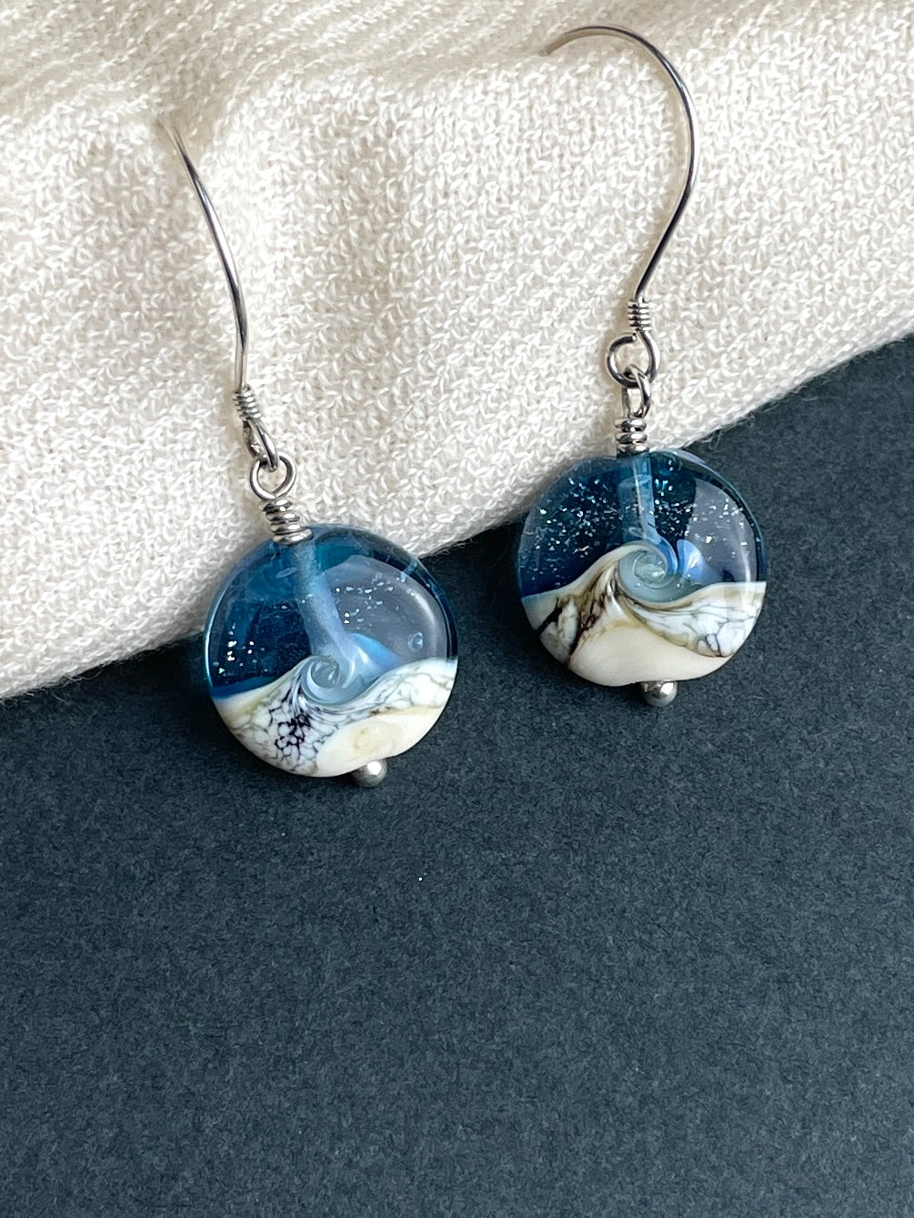 Ocean Waves Earrings