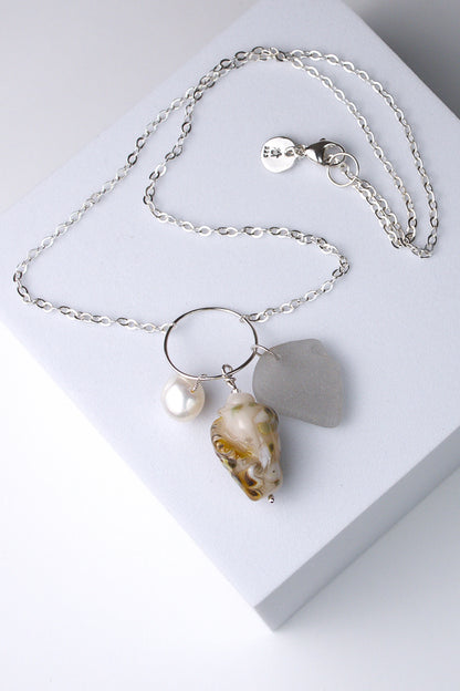 Tide & Treasure Pendant — Sandbar