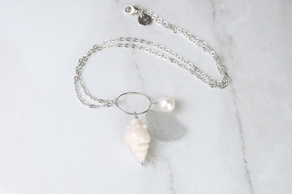 Tide & Treasure Pendant — Sea Foam